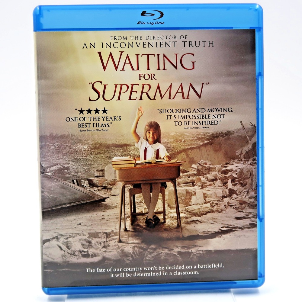 Waiting for Superman Blu-ray 2011 Davis Guggenheim Documentary PG Paramount